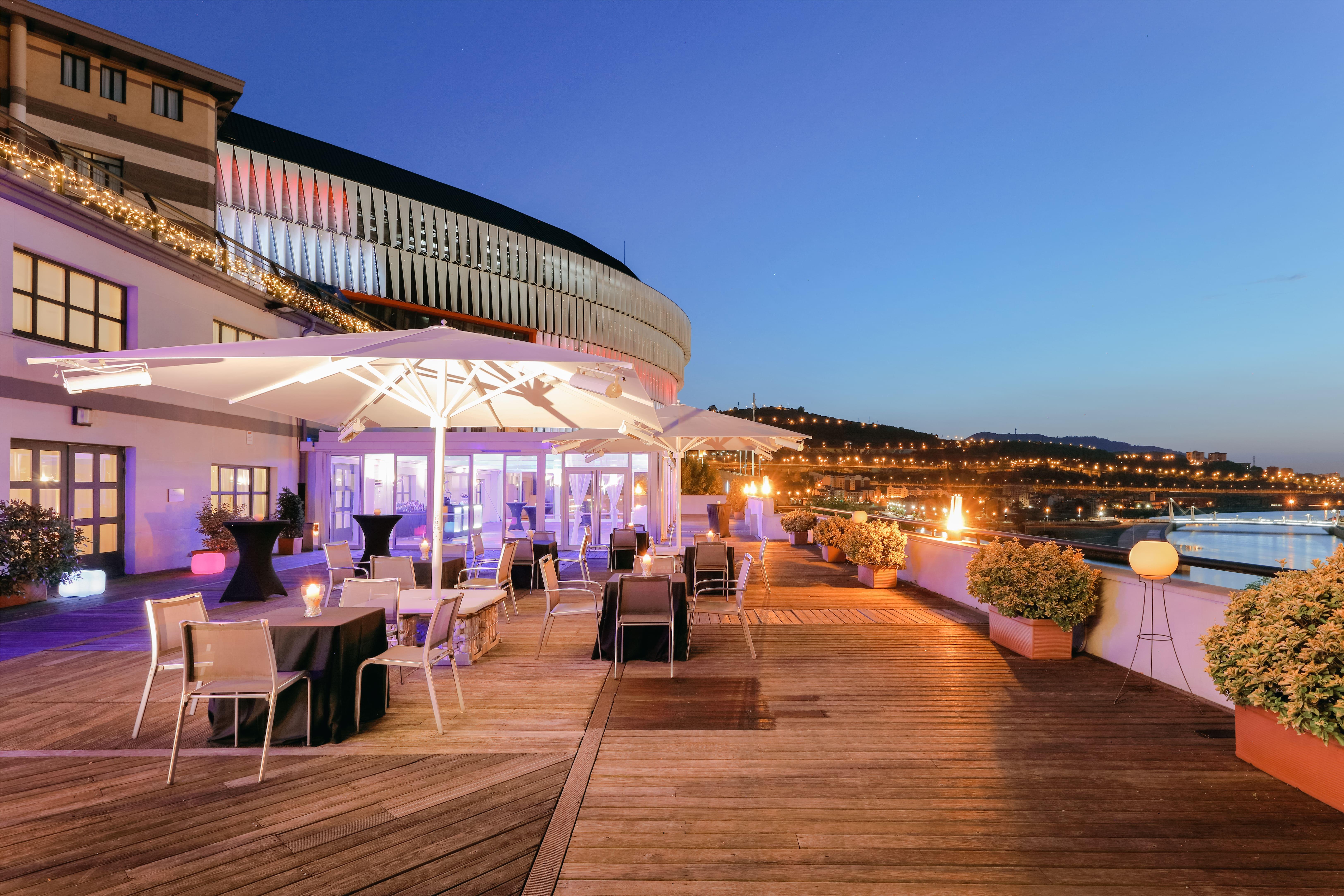 Abba Euskalduna Hotel Билбао Екстериор снимка