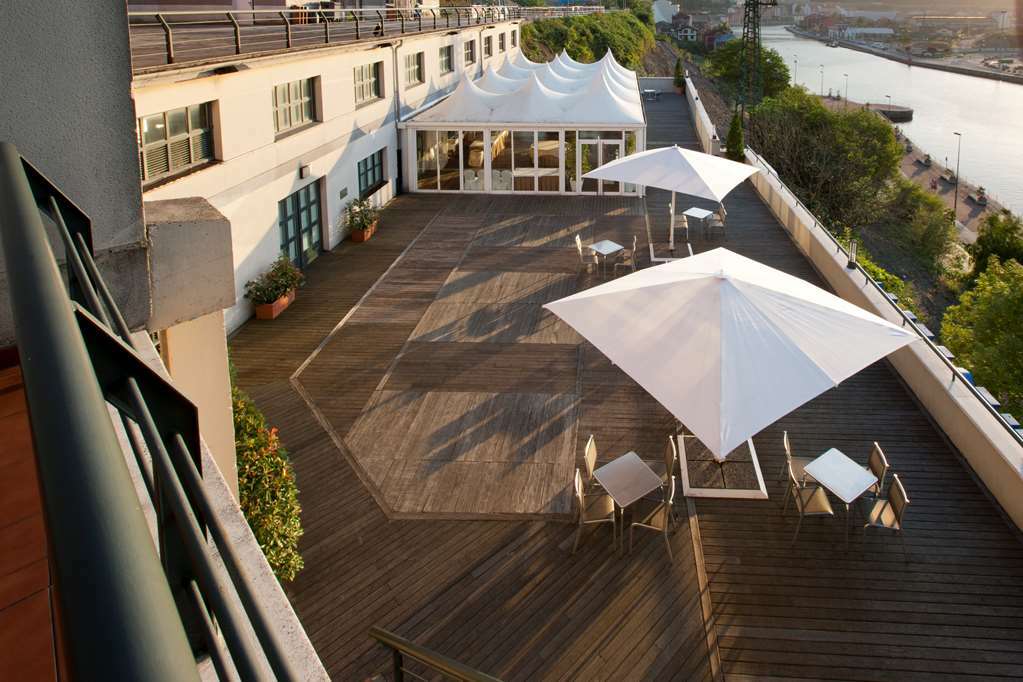 Abba Euskalduna Hotel Билбао Ресторант снимка